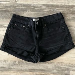 GAP Black Denim Shorts
